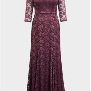 Maxi Lace Off-Shoulder Gown